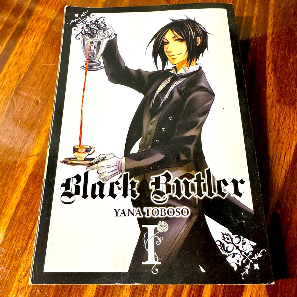 Black Butler Vol. 1 Paperback Manga by Yama Toboso Anime Graphic Novels comics